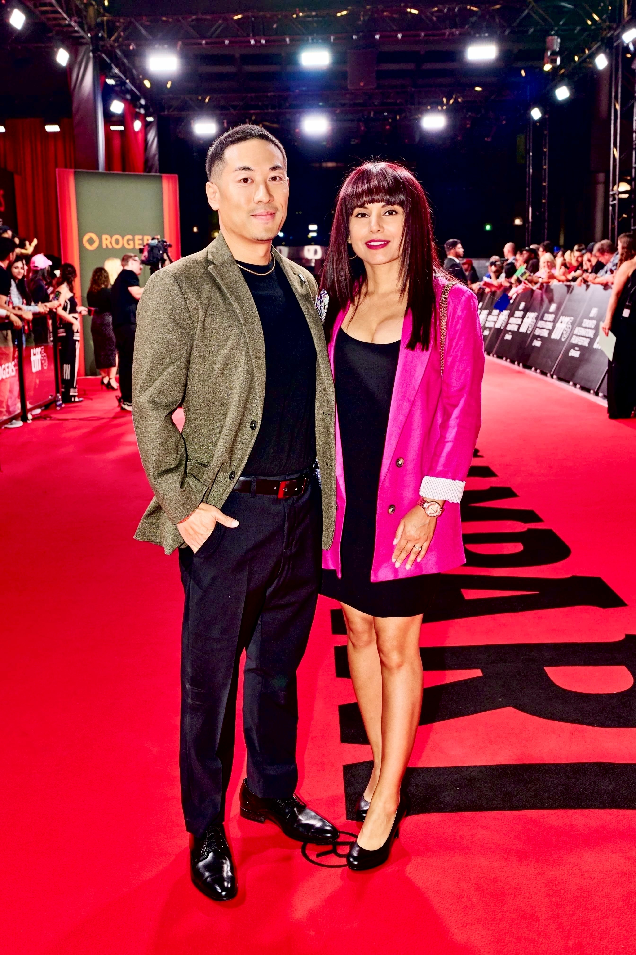 A personal photo from a red-carpet event